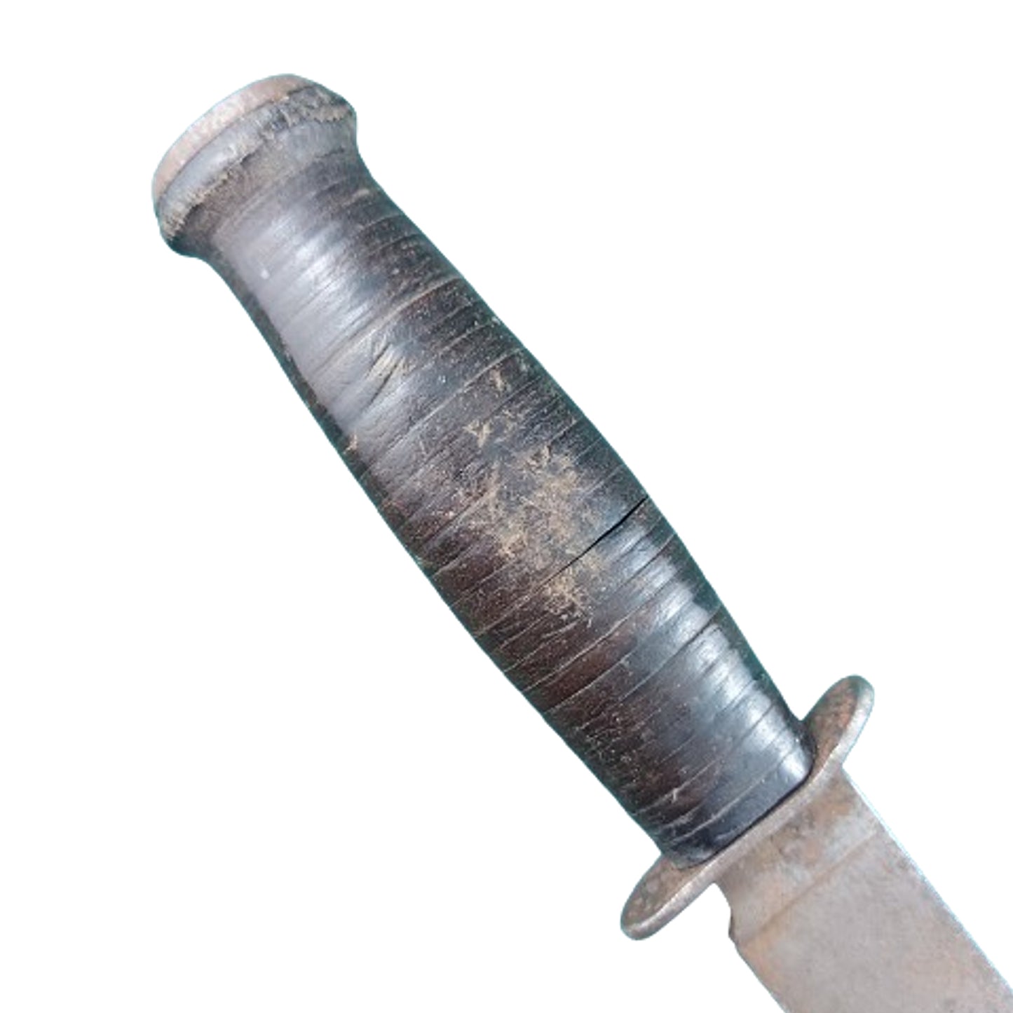Named WW2 M3 Knife And Case Knife In Scabbards -Adak Kiska Service