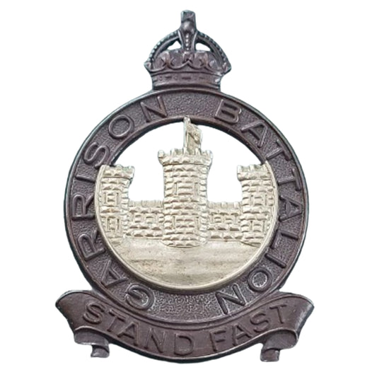 WW2 Canadian Garrison Battalion Officer's Cap Badge