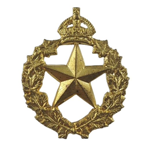 WW2 Canadian Le Regiment De Montmagny Cap Badge