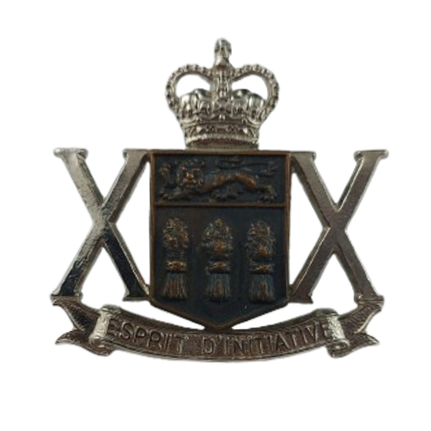 Post-WW2 Canadian 20th Saskatchewan Regiment Cap Badge