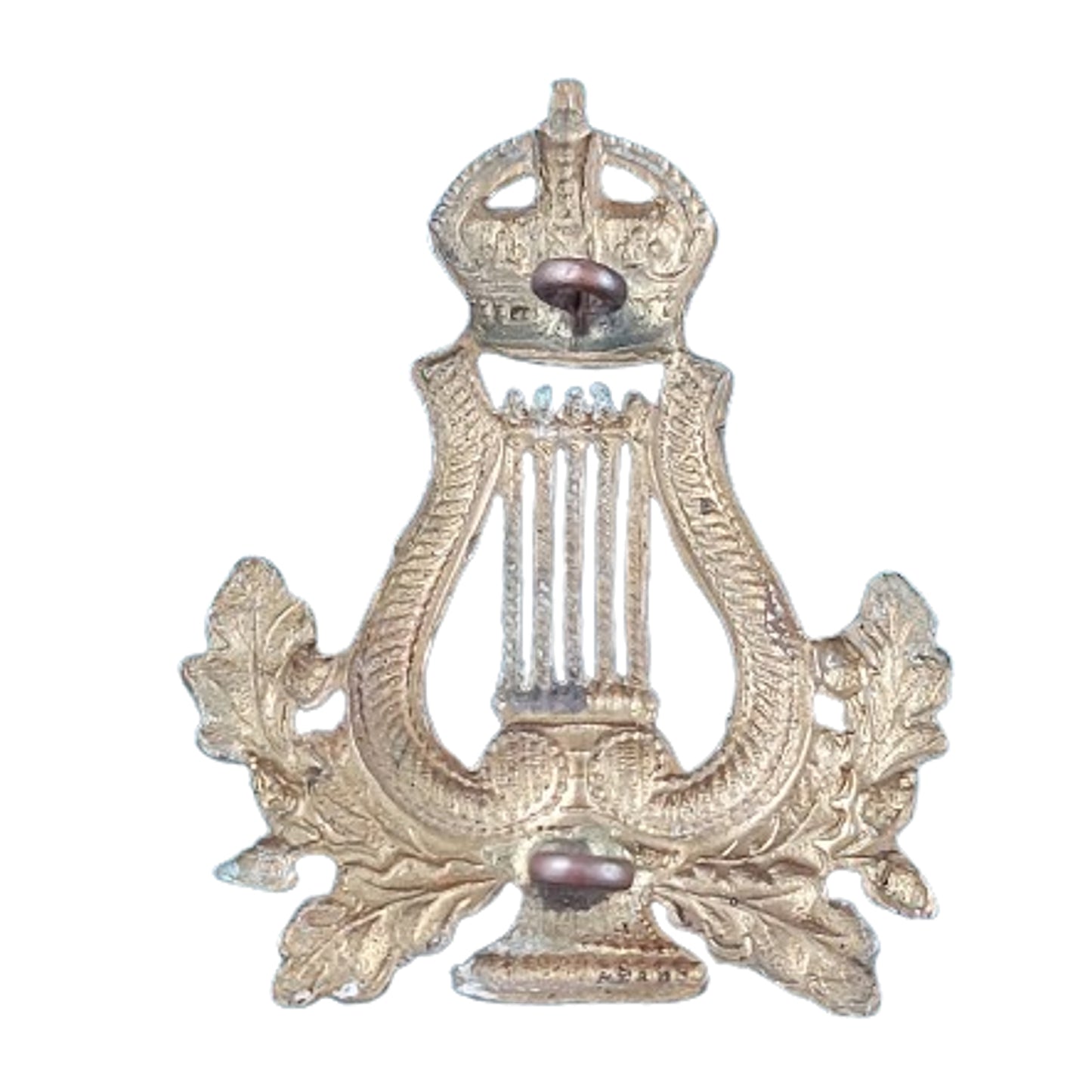 WW2 Canadian -British Musicians Cap Badge