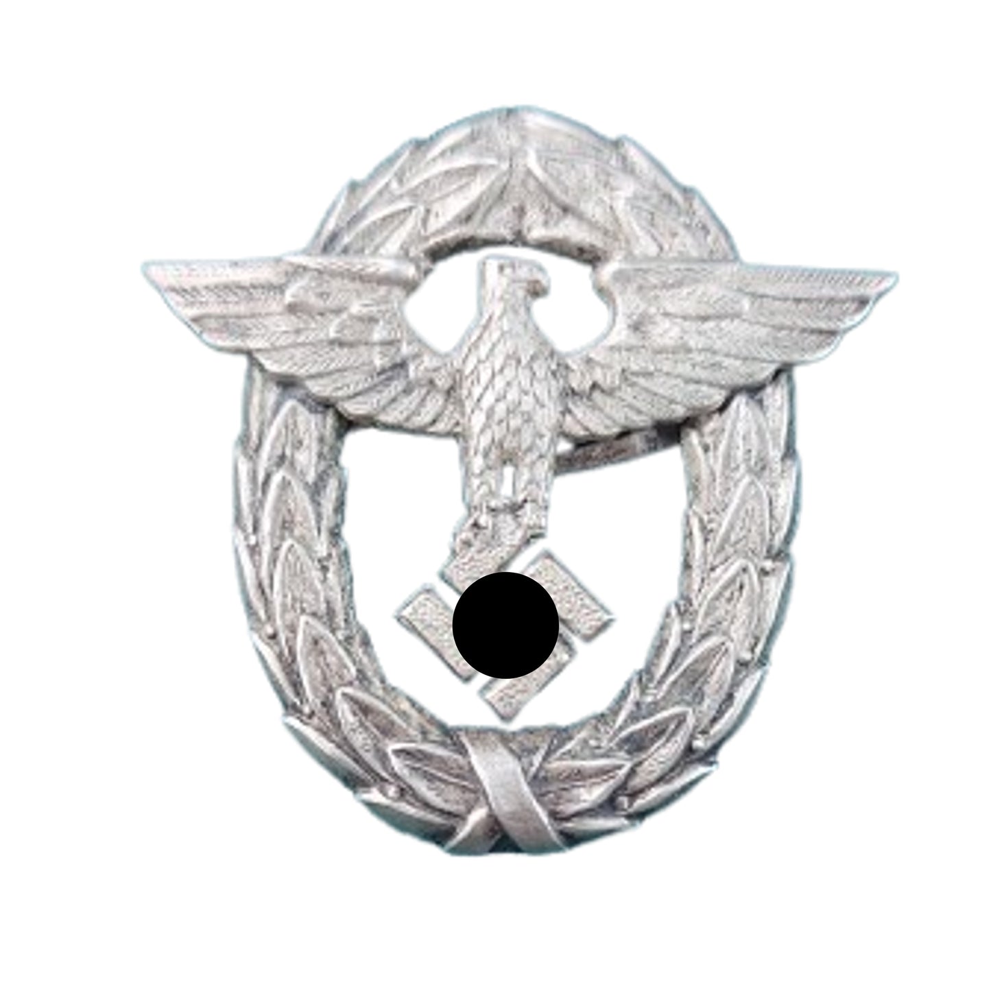 WW2 German Polizei Visor Cap Eagle Insignia