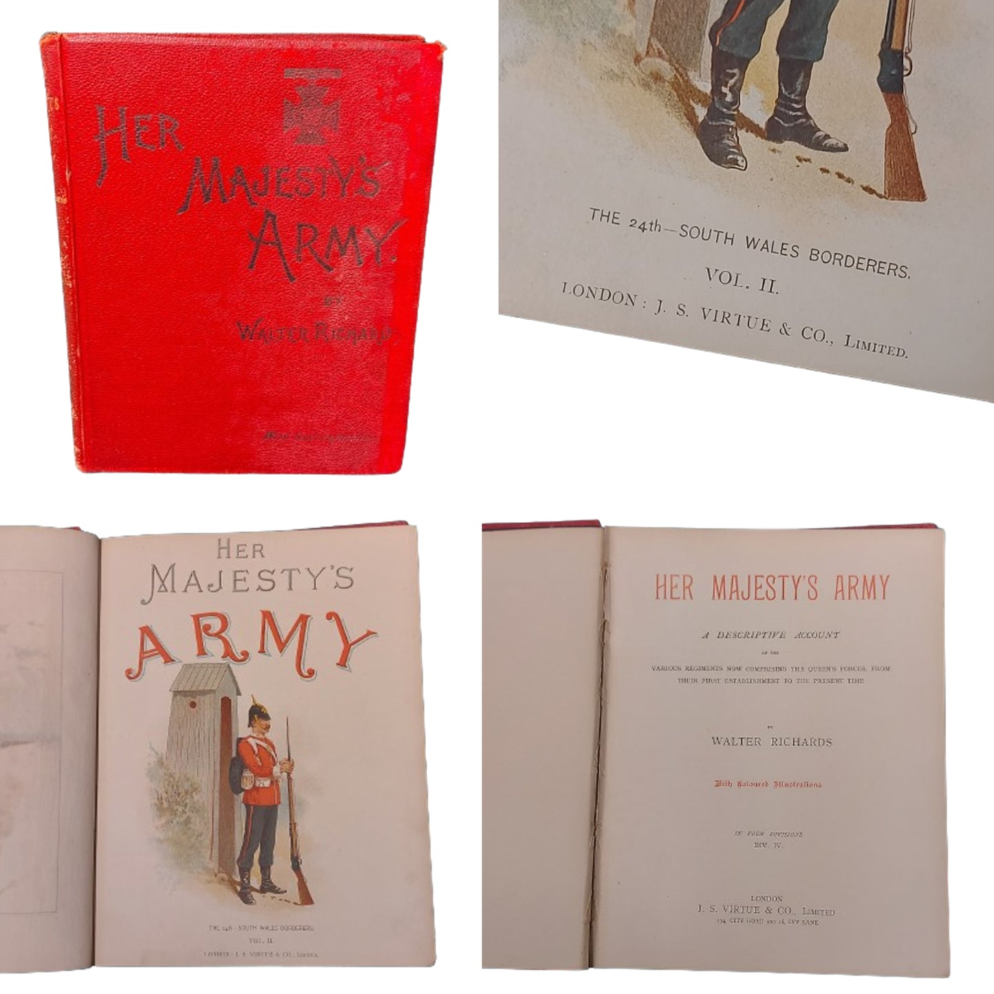 Her Majesty's Army -4 Volume Set