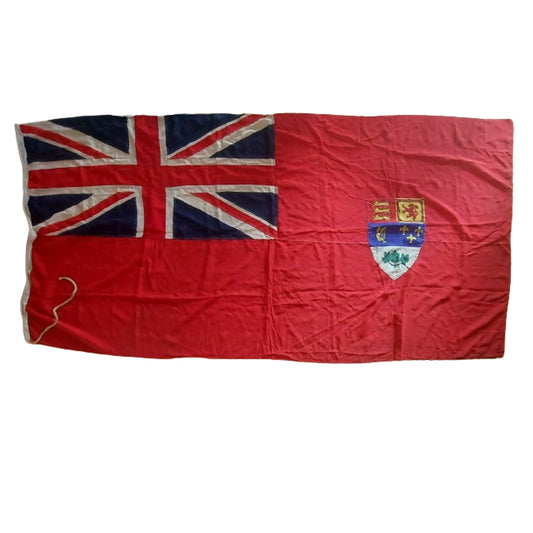 Large WW2 Canadian Red Ensign Flag 126 X 56 Inches