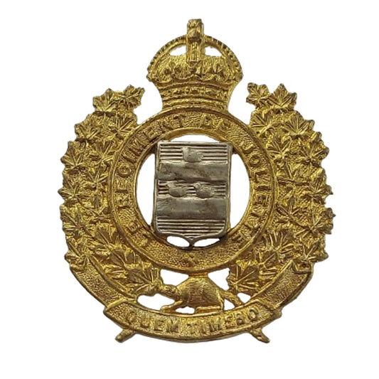 WW2 Canadian Regiment De Joliette Cap Badge