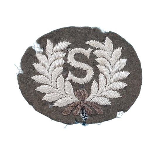 WW2 Canadian British Artillery Surveyors Cloth Trade Badge