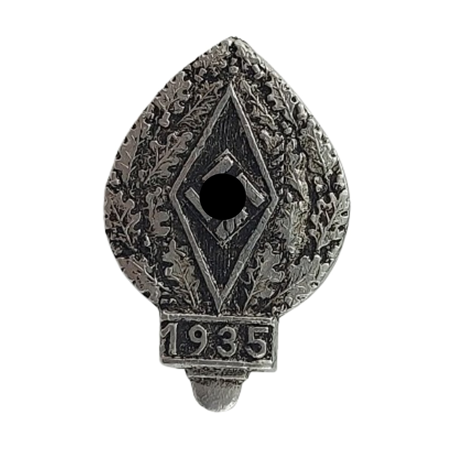 WW2 German HJ Hitler Youth Members Lapel Pin 1935