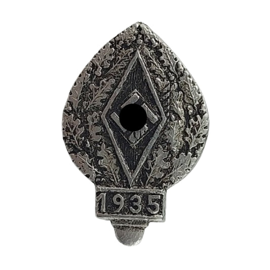 German HJ Hitler Youth Members Lapel Pin 1935
