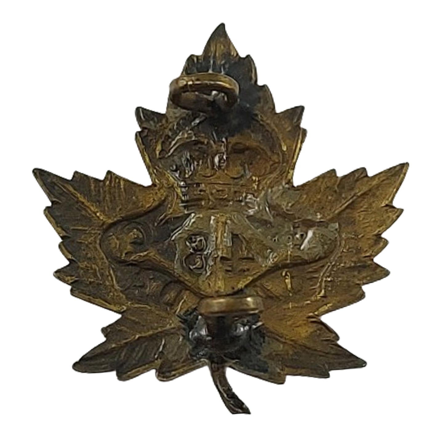 WW1 Canadian 48th Battalion Collar Badge -Victoria British Columbia