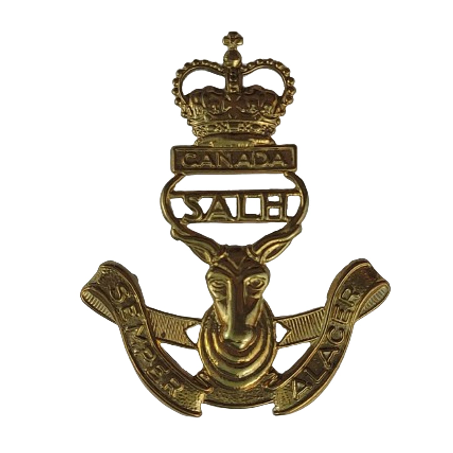 QEII SALH Southern Alberta Light Horse Cap Badge