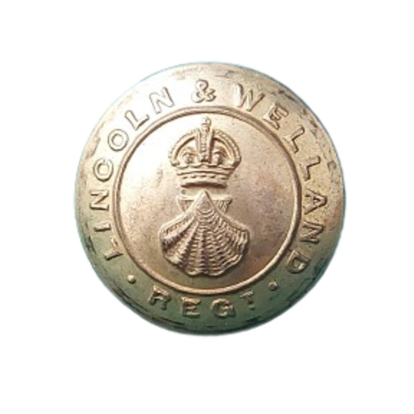 WW2 Canadian Lincoln And Welland Regiment Uniform Button