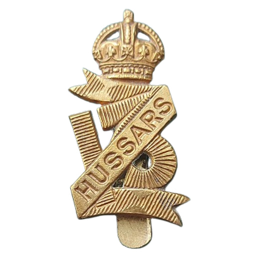 WW1 British 13th Hussars Collar Badge