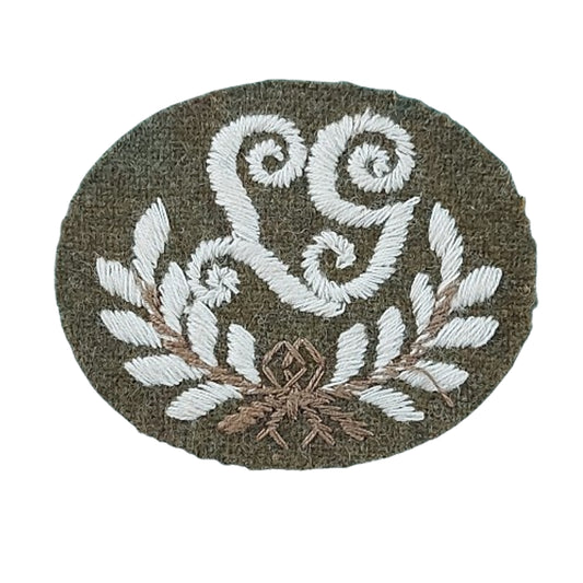 WW2 Canadian British Lewis Gunner Cloth Trade Badge