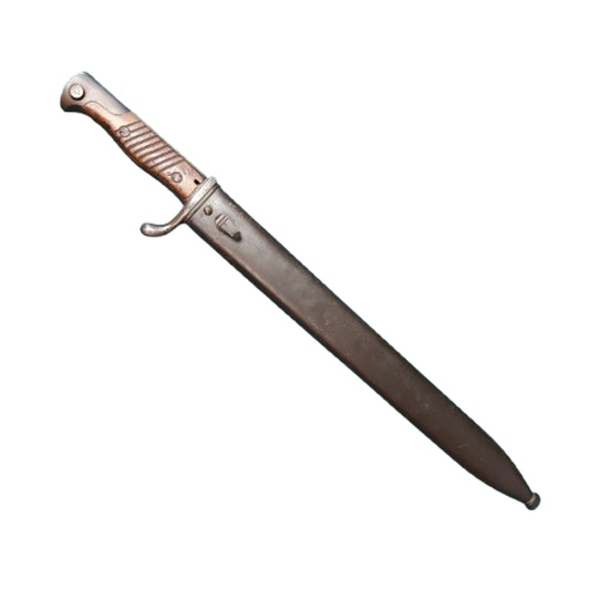 WW1 German Battalion Marked S98/05  nA Butcher Blade Combat Bayonet