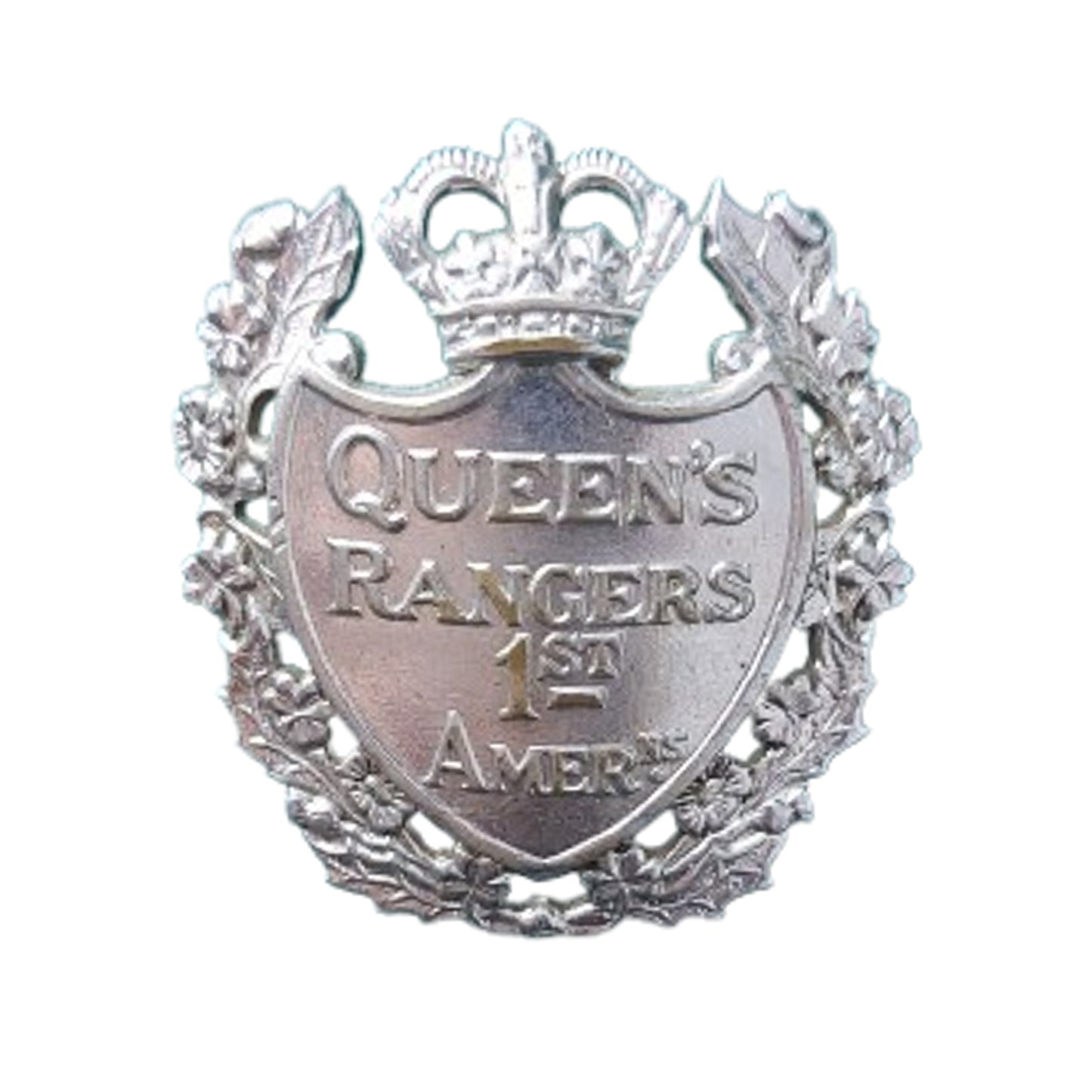 Post-WW2 Canadian Queen's Rangers 1st Americans Cap Badge