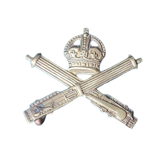 WW1 British MGC Machine Gun Corps Collar Badge