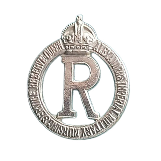 WW1 British Queen Alexandra’s Imperial Military Nursing Service Reserve Badge J.R. Gaunt