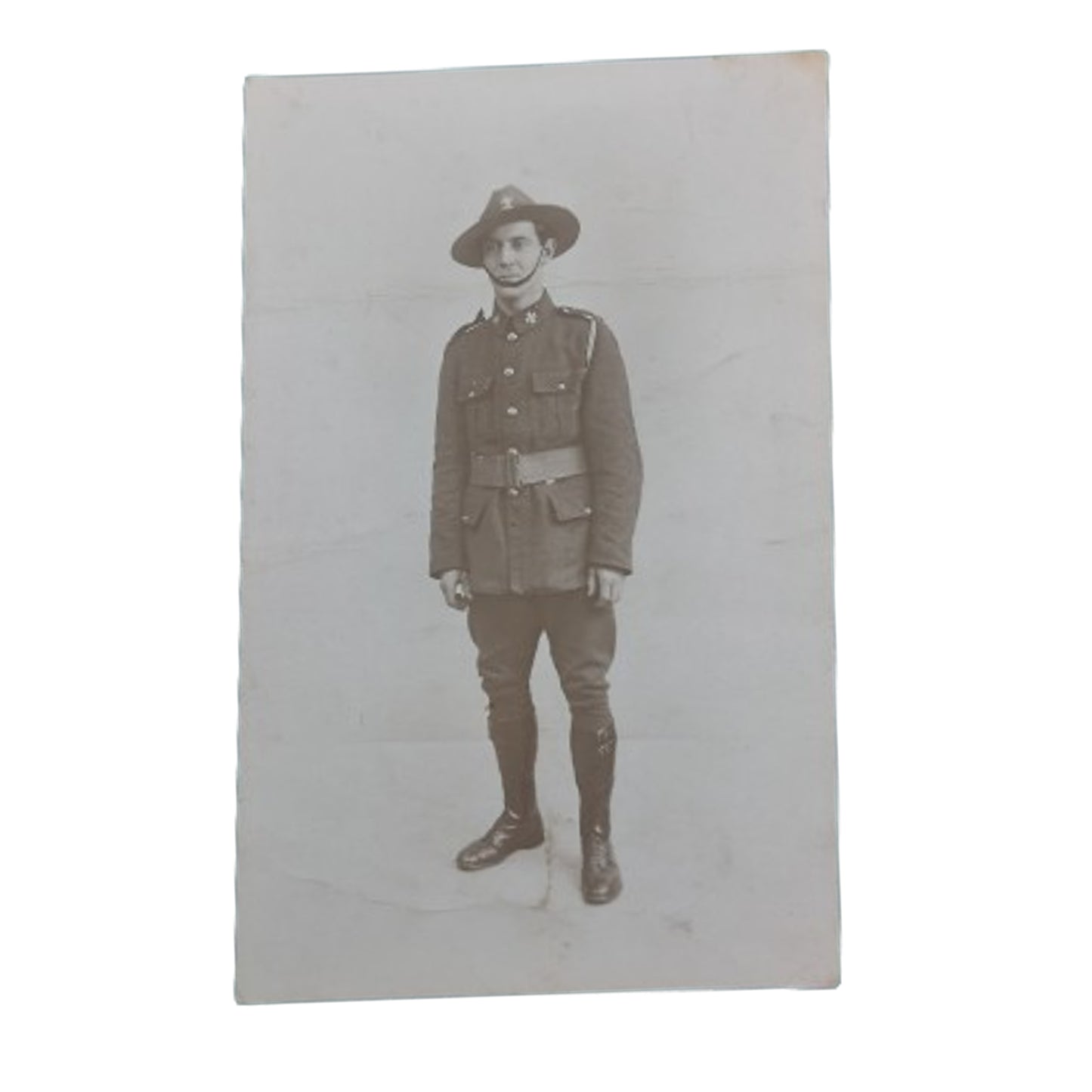 WW1 British Picture Postcard -Trooper