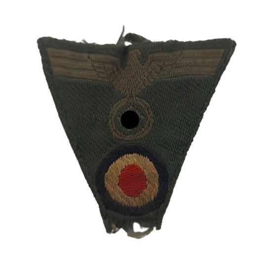 WW2 German Army Officers M43 EM NCO Trapezoid Cap Insignia