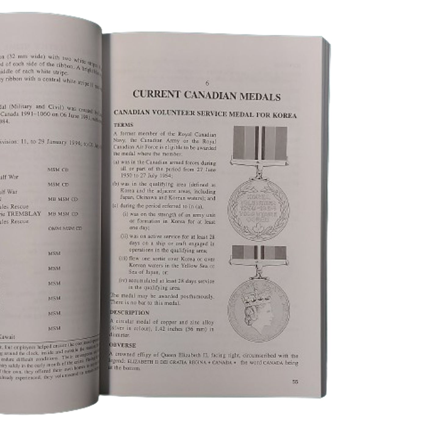 Canadian Orders, Decorations, And Medals