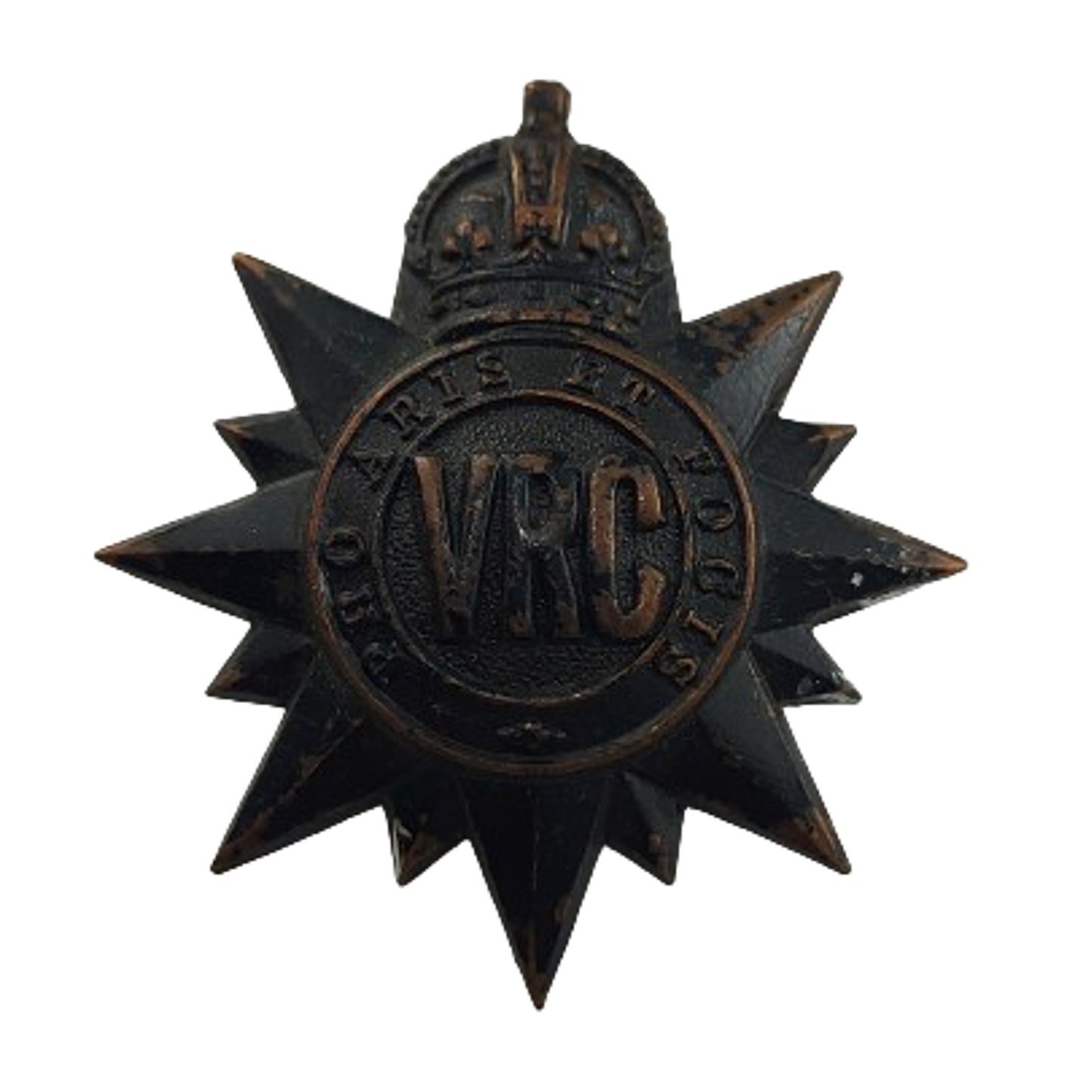 WW2 Victoria Rifles Of Canada Cap Badge