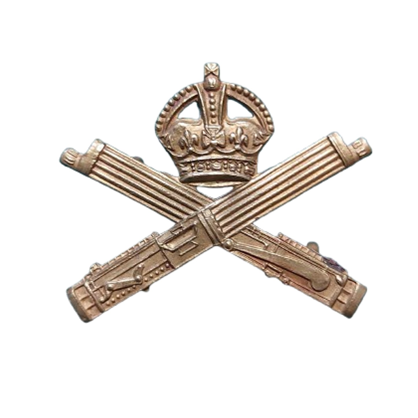 WW1 British MGC Machine Gun Corps Collar Badge
