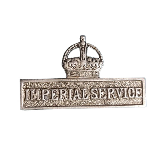 WW1 British BEF Imperial Service Lapel Badge