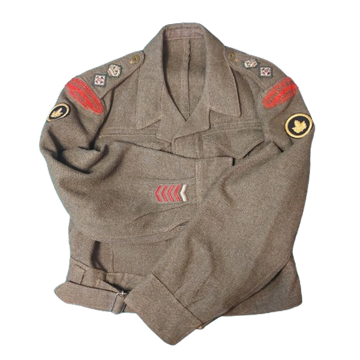 WW2 Canadian Regina Rifle Regiment BD Battle Dress Tunic – Canadian ...