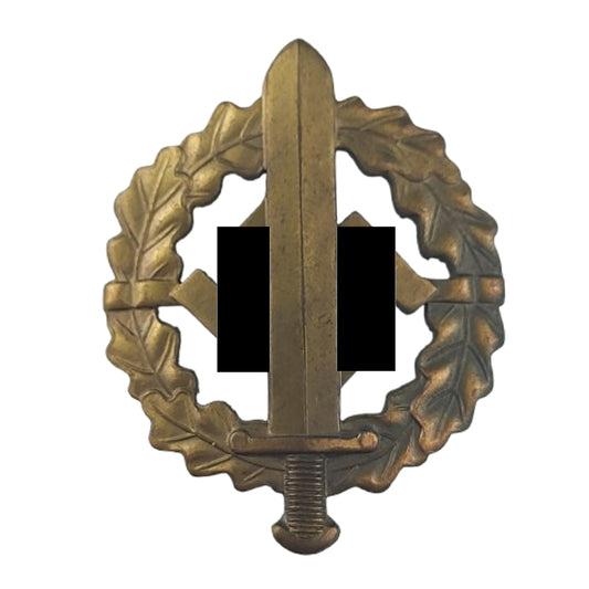 WW2 German SA Sports Badge In Bronze W. Redo