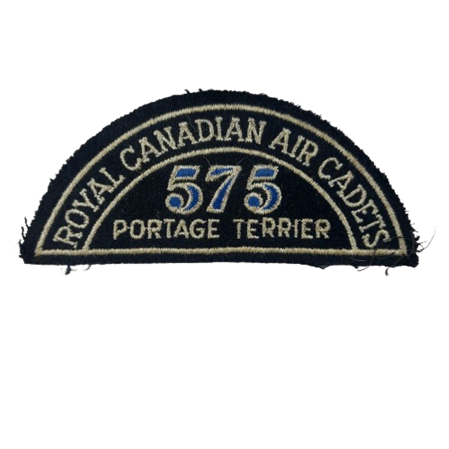 Royal Canadian Air Cadets 575 Portage Terrier Squadron Shoulder Title