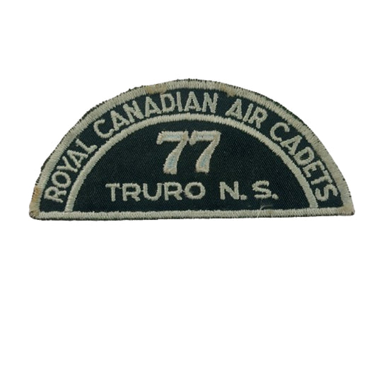 Royal Canadian Air Cadets 77 Truro Nova Scotia Squadron Shoulder Title