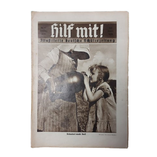 WW2 German Hilf Mit Magazine Issue #10 July 1935