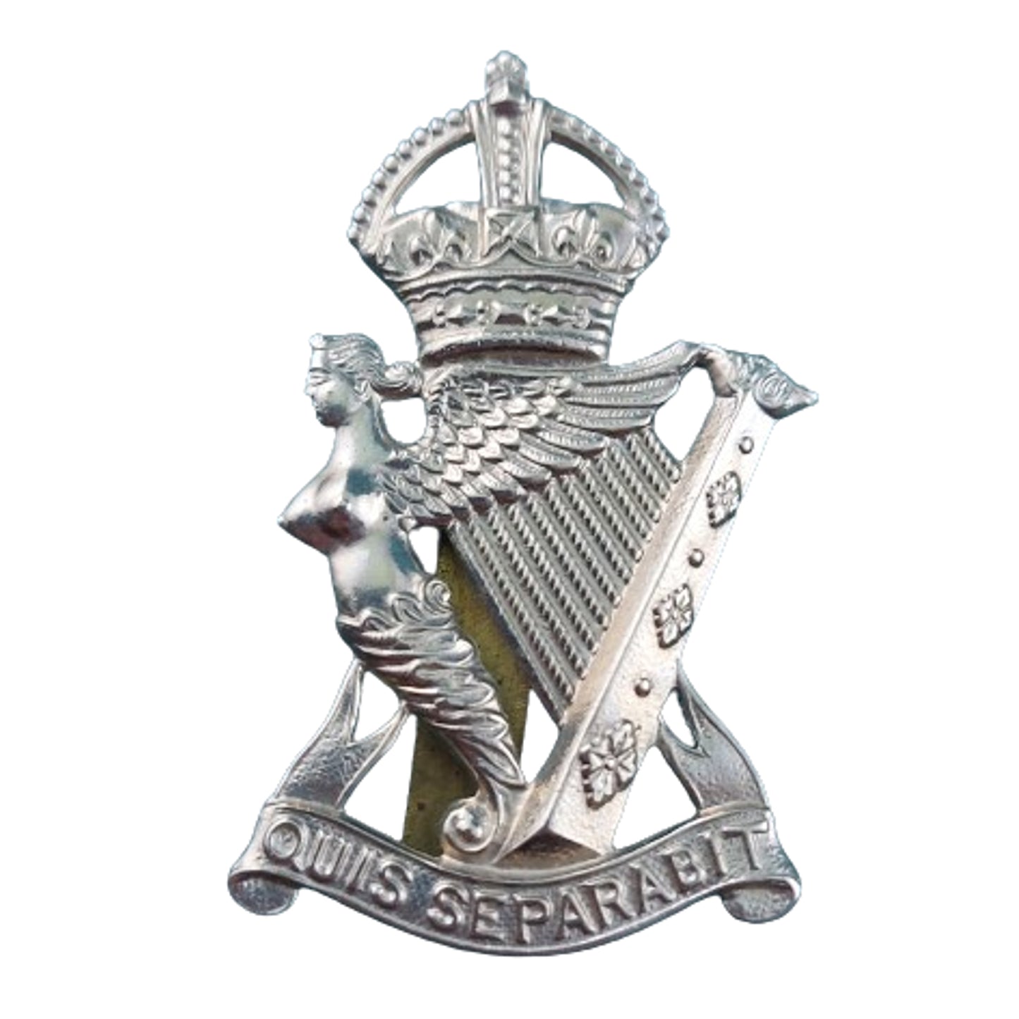 WW2 Royal Ulster Rifles Regiment - Irish Rifles Cap Badge