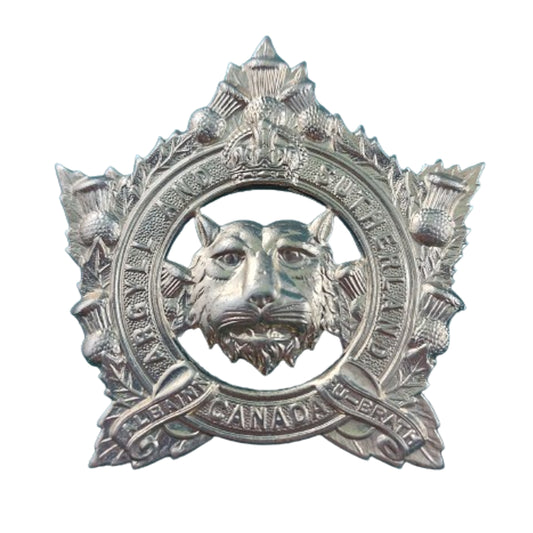 WW2 Canadian Argyll and Sutherland Highlanders Cap Badge