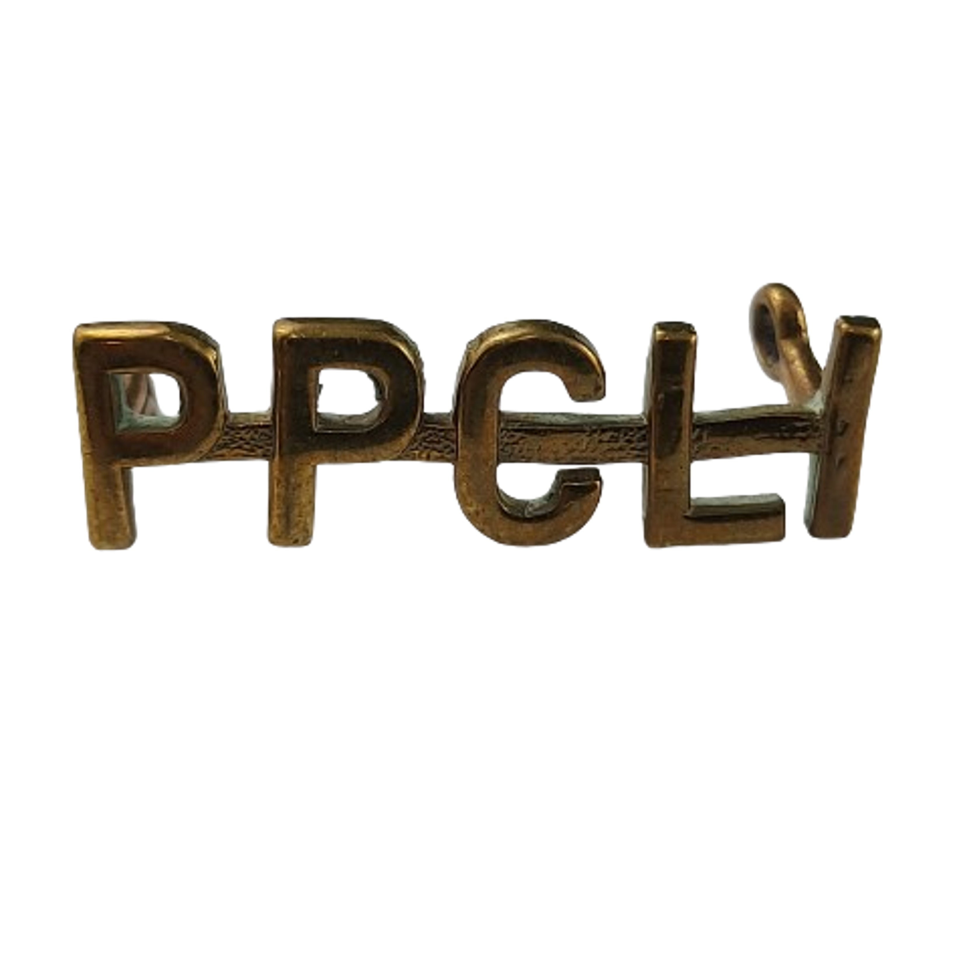 WW2 Canadian PPCLI Brass Shoulder Title -Scully Montreal – Canadian ...