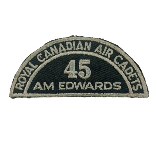 Royal Canadian Air Cadets 45 AM Edwards Squadron Shoulder Title