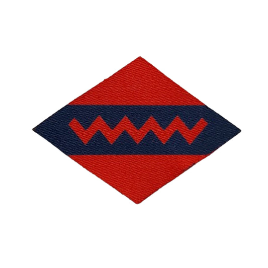 WW2 Canadian RCA Royal Canadian Artillery 1st Canadian Army Printed Canvas Uniform Insignia