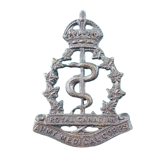 ww2 RCAMC Royal Canadian Army Medical Corps OSD Cap Badge