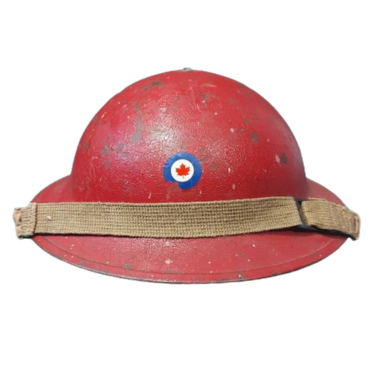 WW2 RCAF Royal Canadian Air force Fire Brigade Helmet