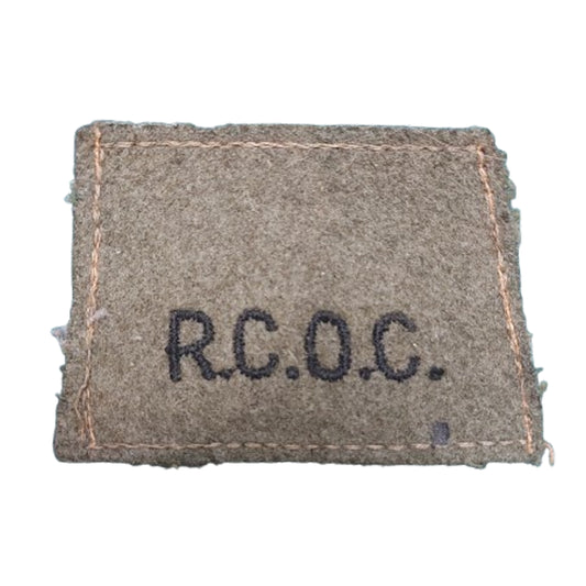 WW2 Canadian RCOC Roya Canadian Ordnance Corps Slip On