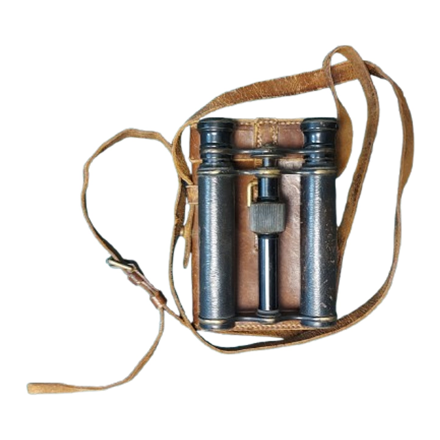 WW1 British Named Officers Field Binoculars In Case