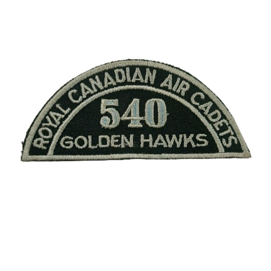 Royal Canadian Air Cadets 540 Golden Hawks Squadron Shoulder Title