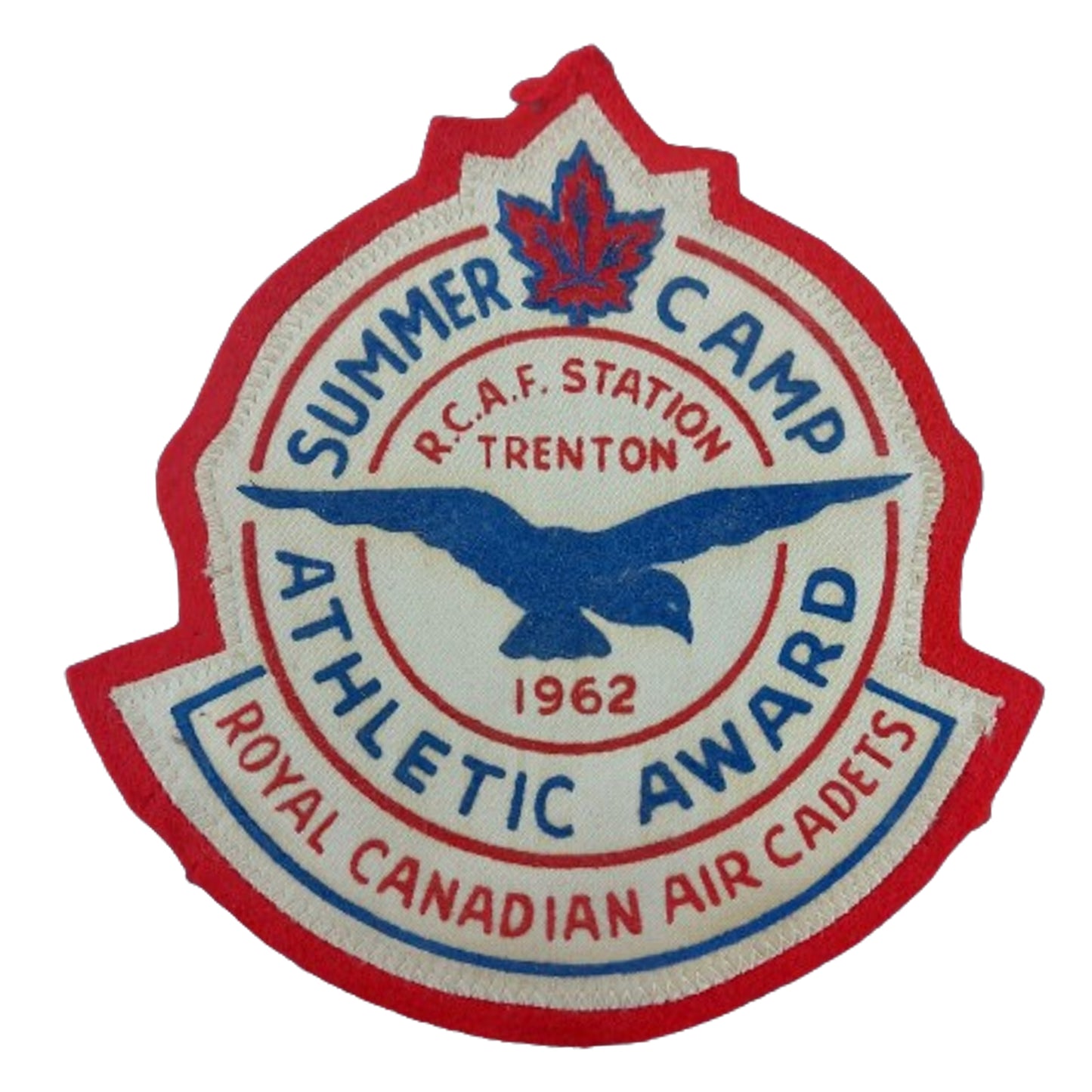 Post-WW2 Canadian 1962 Royal Canadian Air Cadets Summer Camp Athletic Award Jacket Crest