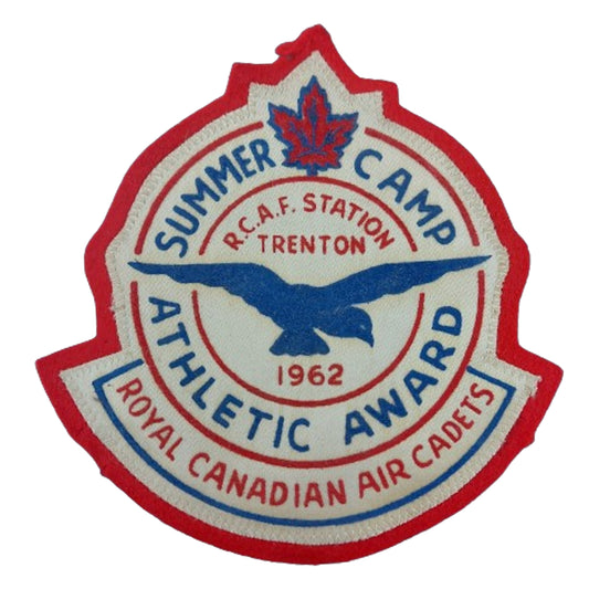 Post-WW2 1962 Royal Canadian Air Cadets Summer Camp Athletic Award Jacket Crest