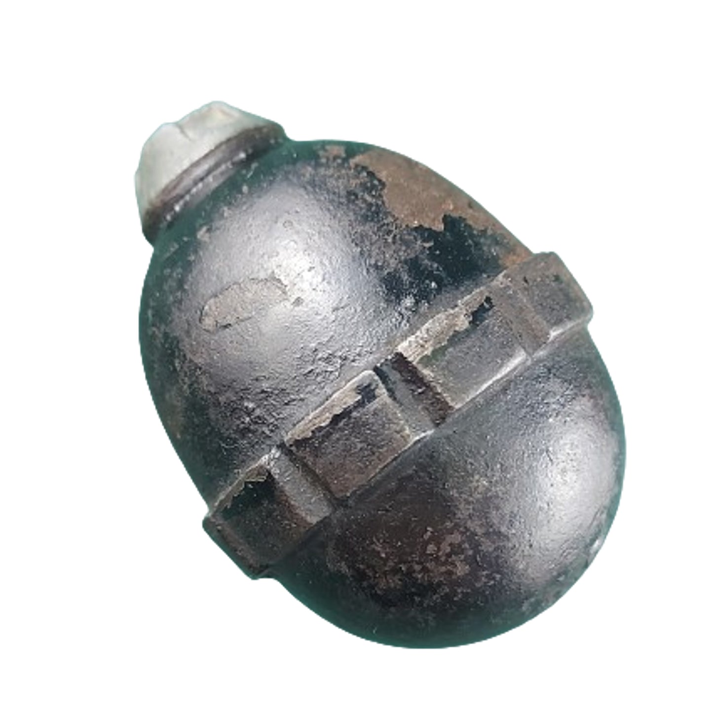 Inert WW1 German M17 Egg Grenade With Transportation Plug