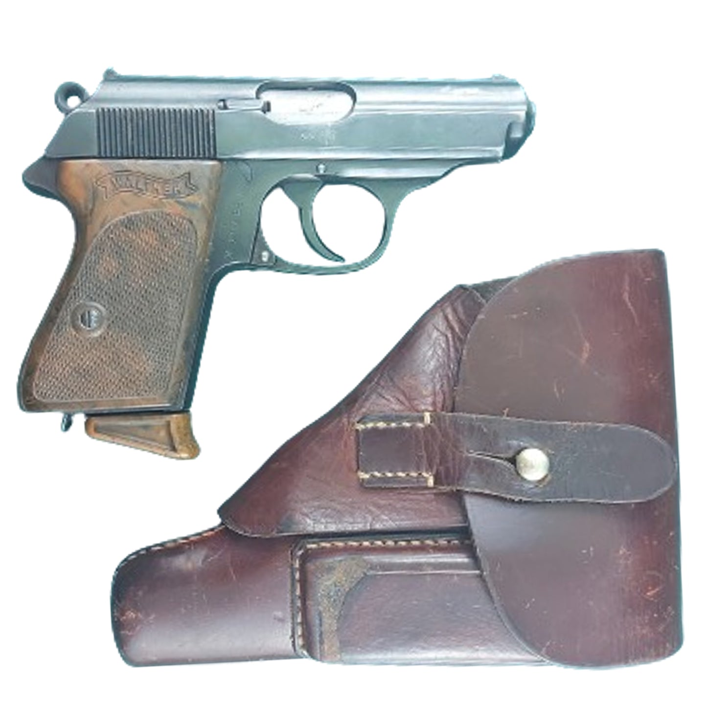 Deactivated WW2 German Army Officers Walther PPK Service Pistol With Holster