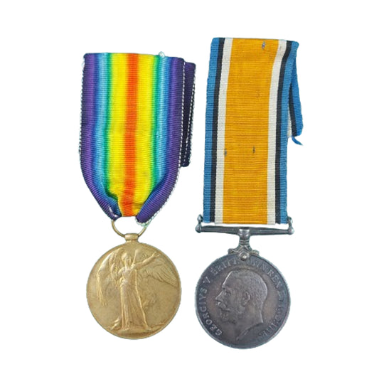 WW1 CEF Canadian Medal Pair -3rd Can. Inf. -109th Battalion -1st Canadian M.G.C.