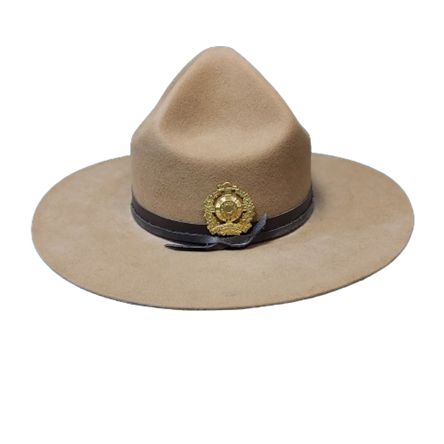 Canadian Legion Of Frontiersmen Stetson With Badge In Issue Box