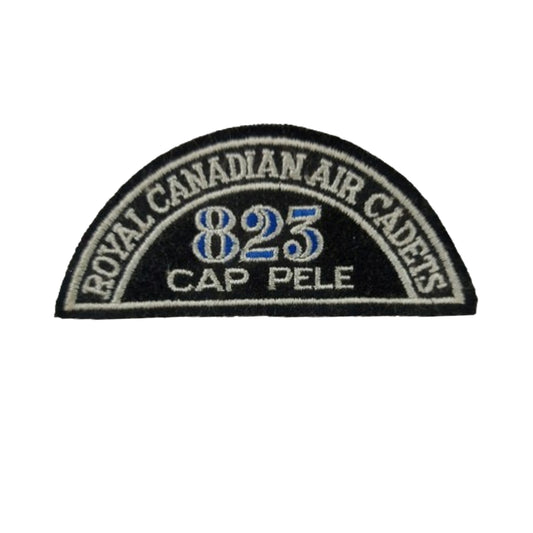 Royal Canadian Air Cadets 823 Cap Pele  Squadron Shoulder Title