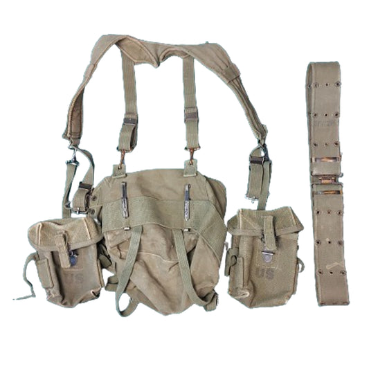 U.S. Vietnam War Era Infantryman's Webbing Equipment Set